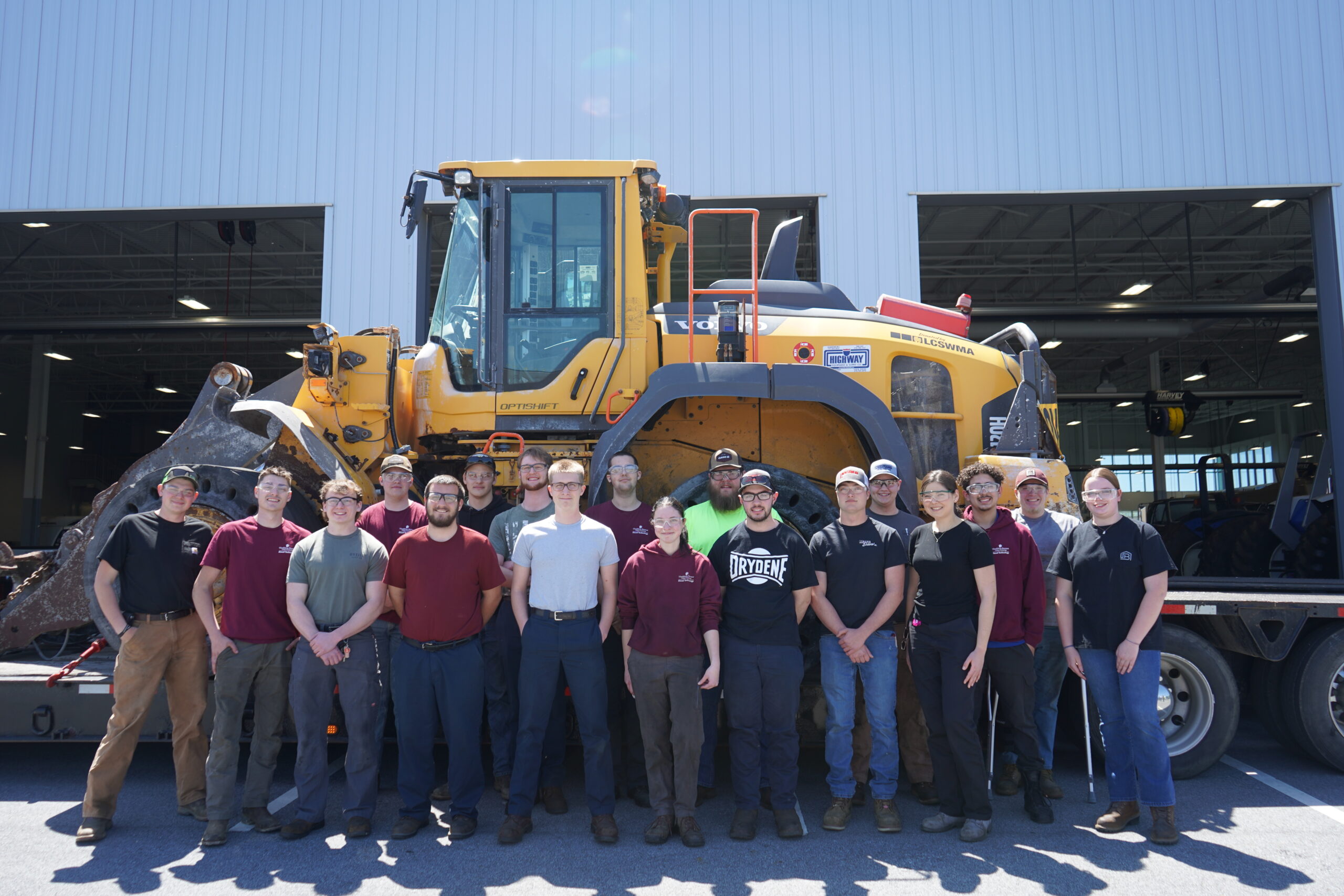 Students in the Diesel Technology Program at Thaddeus Stevens College of Technology